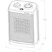 Aeroterma cu ventilator PTC GoodHome, 2 trepte viteza, 2000W, negru - WALTI WALTI