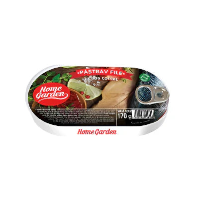 Home Garden Pastrav File in Sos Tomat 170 g - WALTI WALTI