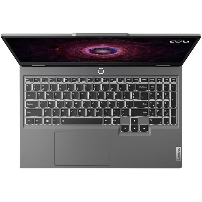 Laptop gaming LENOVO LOQ 15AHP9, AMD Ryzen 7 7445HS pana la 4.7Ghz, 15.6" Full HD, 16GB, SSD 512GB, NVIDIA GeForce RTX 4050 6GB, Free DOS, gri WALTI