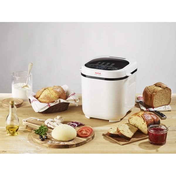 Masina de copt paine TEFAL Pain Dore PF210138, 1kg, 12 programe, 720W, alb-negru - WALTI WALTI