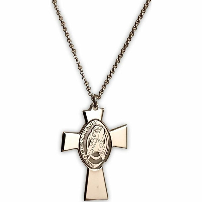 Colier Unisex Amen CROCE GESU MADRE PERLA - WALTI WALTI