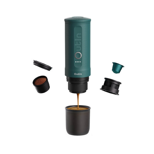 Cafetieră Portabilă Outin OUTINTEAL Turquoise Oțel inoxidabil 80 ml - WALTI WALTI