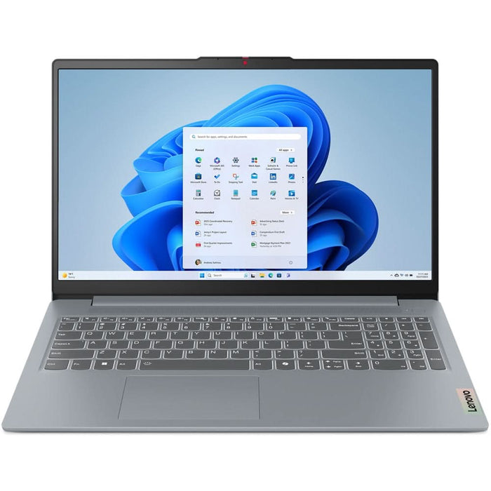 Laptop LENOVO IdeaPad Slim 3 15ITN9, Intel N150 pana la 3.6GHz, 15.6" Full HD, 8GB, UFS 2.2 128GB, Intel Graphics, Windows 11 Home, Arctic Grey WALTI