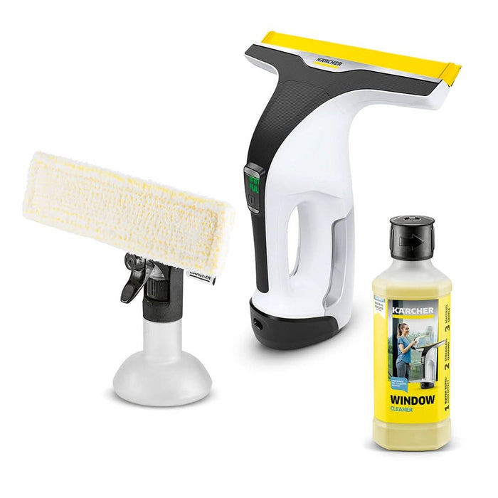 Aspirator geamuri KARCHER WV 6 Plus D500, 0.15l, 3.6V, autonomie max 100 min, alb-negru - WALTI WALTI