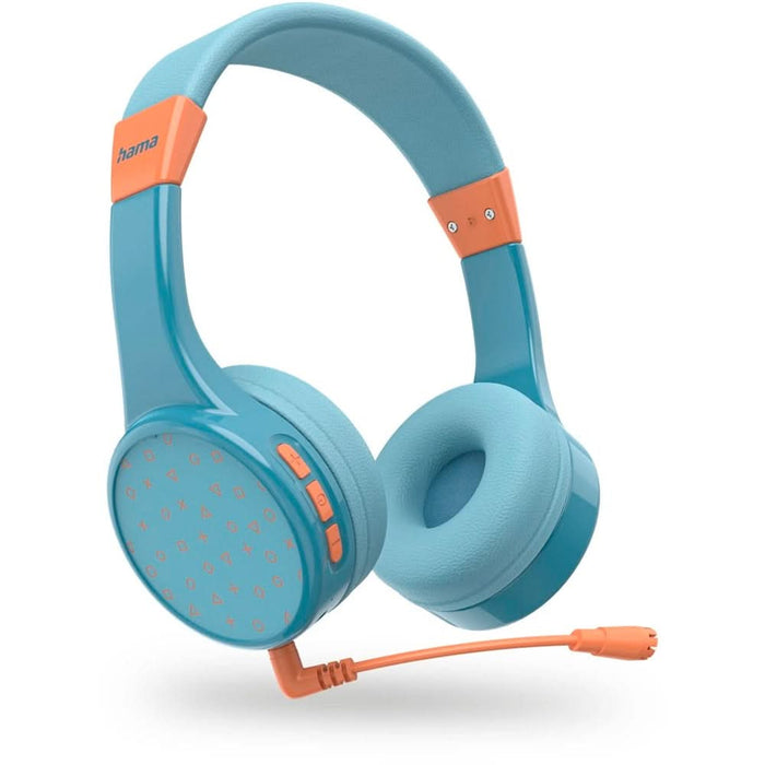Casti pentru copii HAMA Teens Guard II, Bluetooth, On-ear, Microfon, albastru WALTI