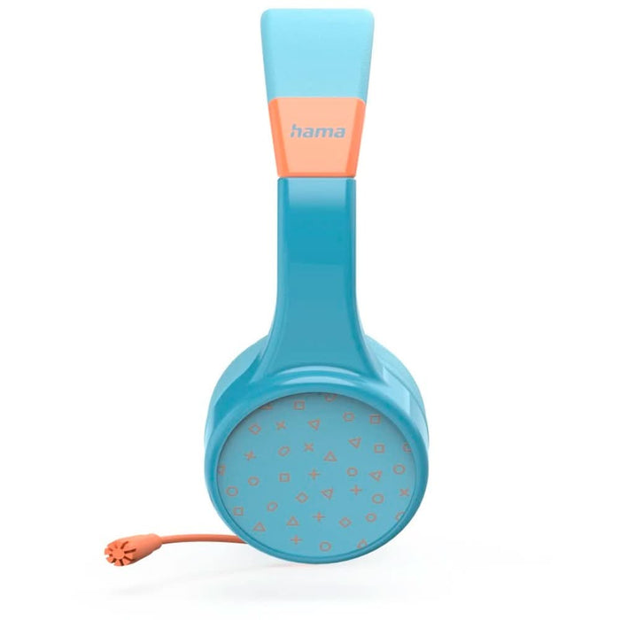 Casti pentru copii HAMA Teens Guard II, Bluetooth, On-ear, Microfon, albastru WALTI