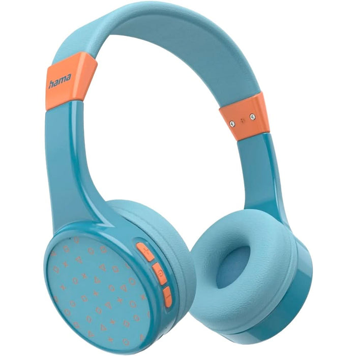 Casti pentru copii HAMA Teens Guard II, Bluetooth, On-ear, Microfon, albastru WALTI