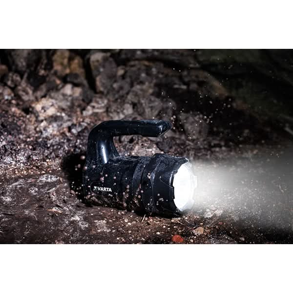 Lanterna LED VARTA Indestructible BL20 Pro, 400 lumeni, 6xAA, negru WALTI