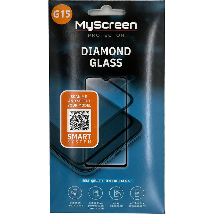 Folie protectie pentru telefon MYSCREEN Diamond Glass G15, transparent WALTI