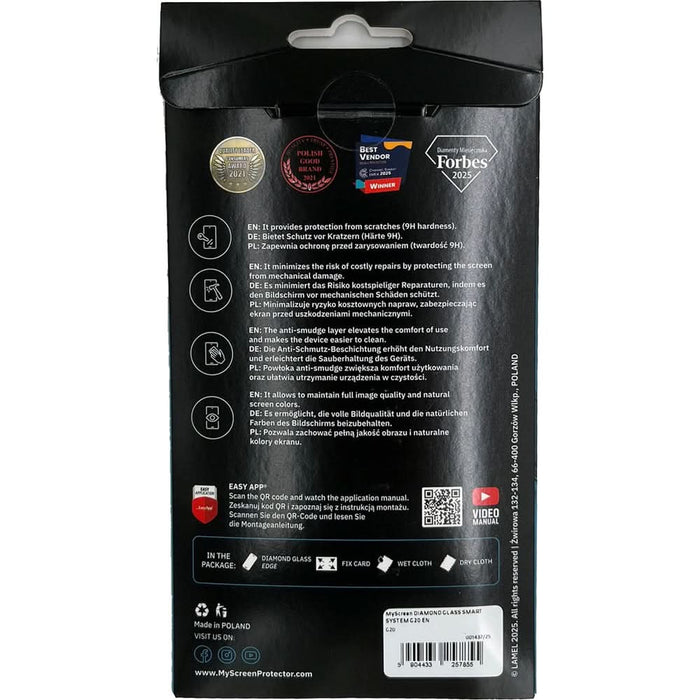 Folie protectie pentru telefon MYSCREEN Diamond Glass G20, transparent WALTI