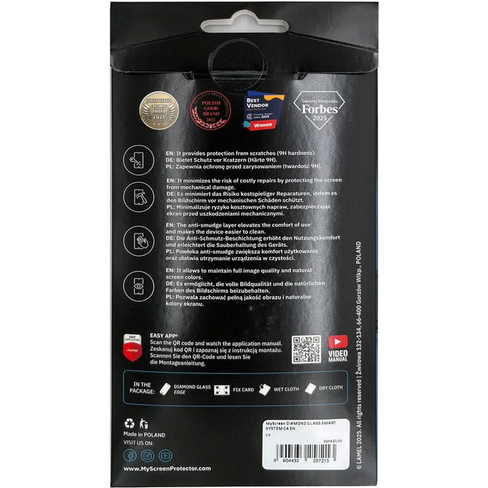 Folie protectie pentru telefon MYSCREEN Diamond Glass G3, transparent WALTI