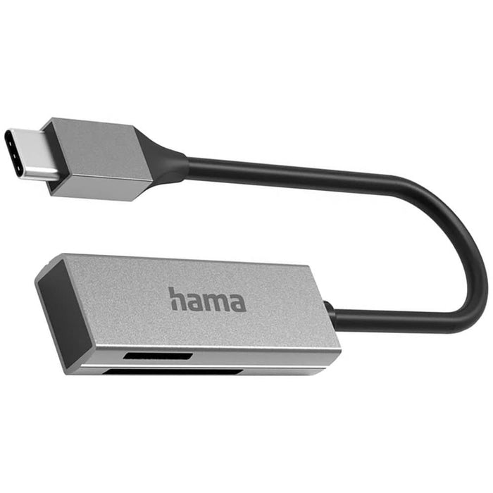 Cititor de carduri HAMA 200131, USB Type-C, SD/microSD, negru WALTI