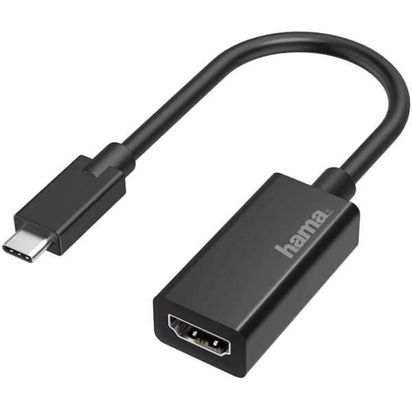 Adaptor USB-C - HDMI HAMA 200315, negru WALTI