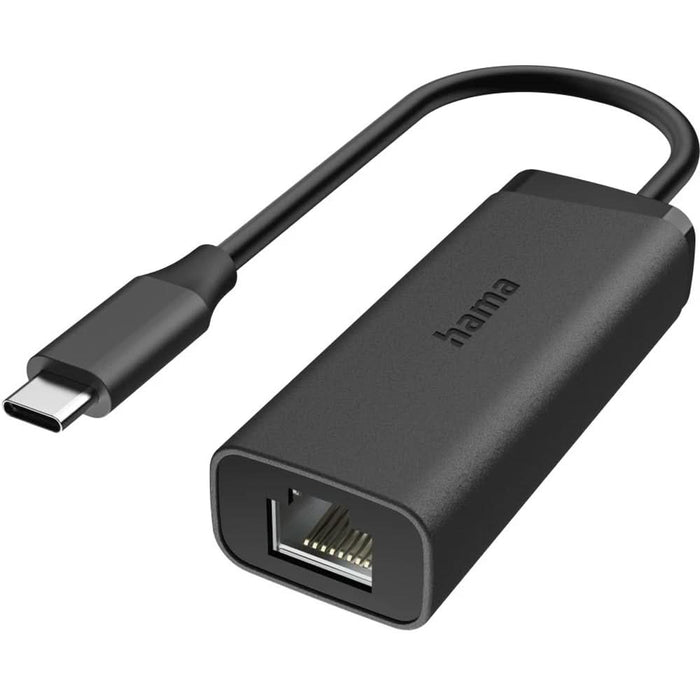 Adaptor USB C - RJ45 HAMA, 2.5 Gigabit, negru WALTI