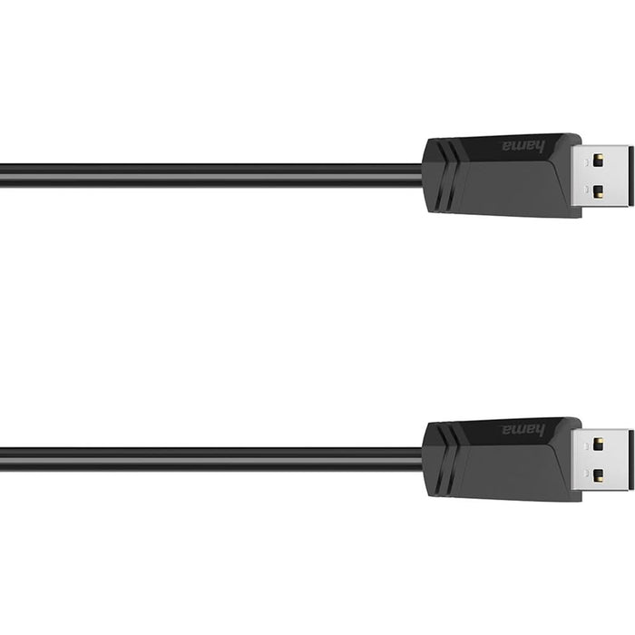 Cablu USB A - USB A HAMA 200601, 1.5m, negru WALTI