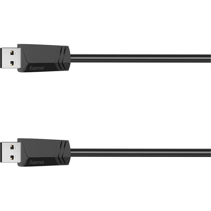 Cablu USB A - USB A HAMA 200601, 1.5m, negru WALTI