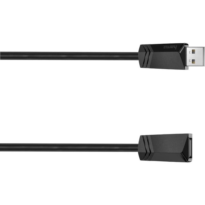 Cablu extensie USB 2.0 HAMA 200619, 1.5m, negru WALTI