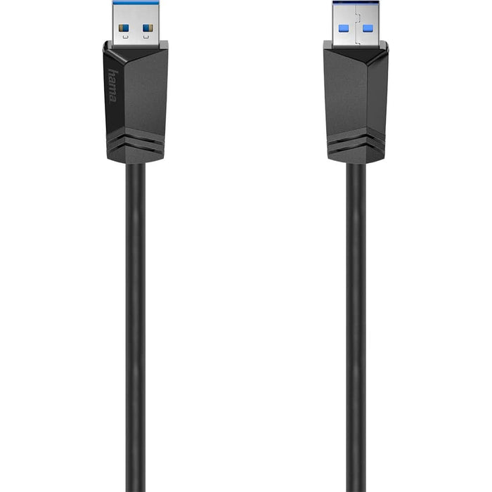 Cablu USB A - USB A HAMA 200624, 1.5m, negru WALTI