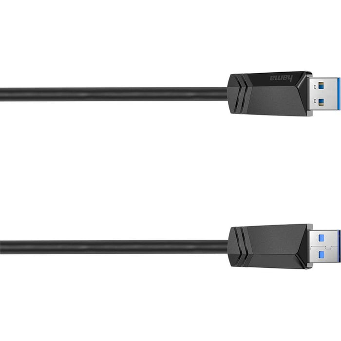 Cablu USB A - USB A HAMA 200624, 1.5m, negru WALTI