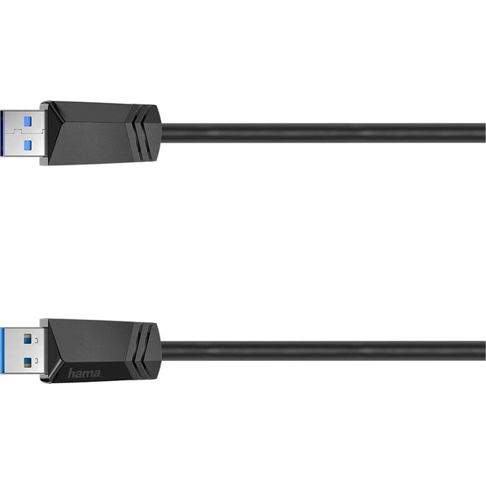 Cablu USB A - USB A HAMA 200624, 1.5m, negru WALTI