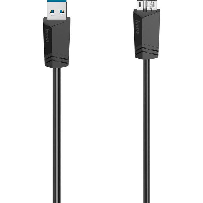 Cablu USB A - micro USB B HAMA 200627, 1.5m, negru WALTI
