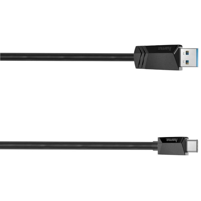 Cablu USB C - USB 3.2 Gen 2 HAMA 200657, 1m, negru WALTI