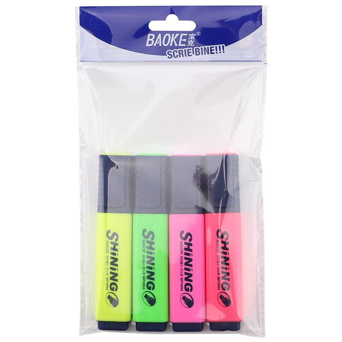 BAOKE SF Textmarker Clasic 4 bucati WALTI