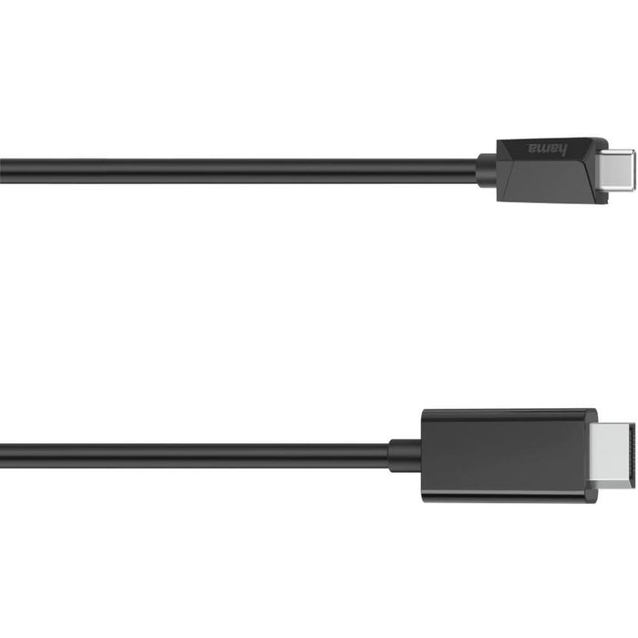 Cablu USB Type C-DisplayPort HAMA 200717, 1.5m, negru WALTI