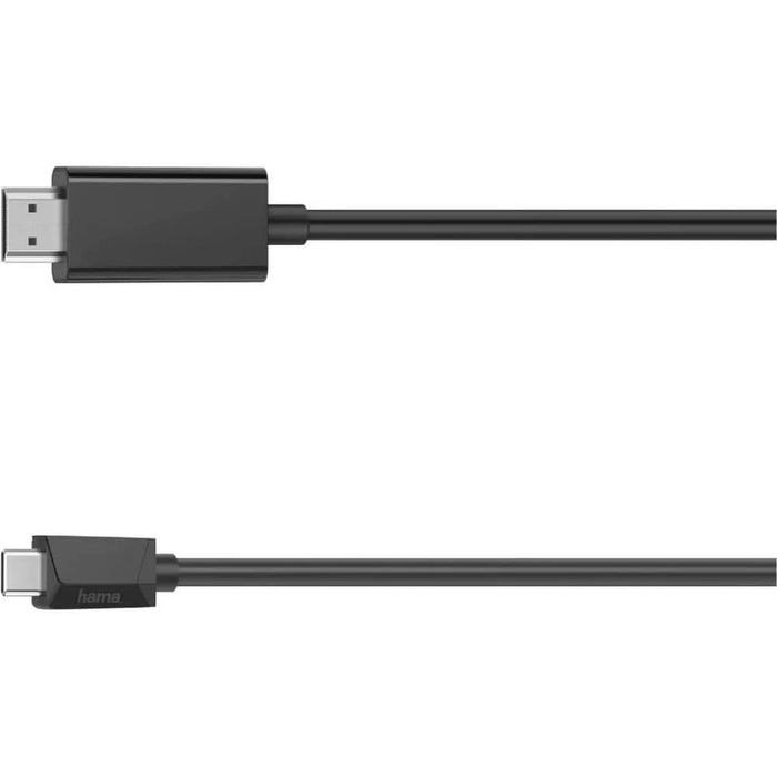 Cablu HDMI - USB Type-C HAMA 200718, 1.5m, negru WALTI