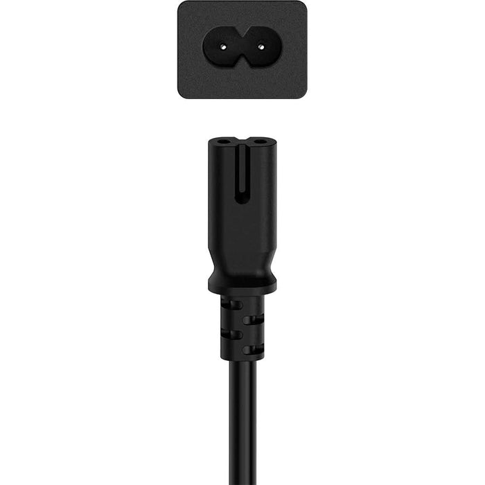 Cablu de alimentare cu 2 pini HAMA 200732, 1.5m, negru WALTI