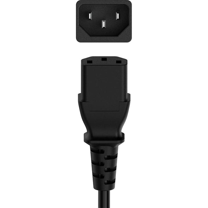 Cablu de alimentare cu 3 pini IEC HAMA 200738, 2.5m, negru WALTI