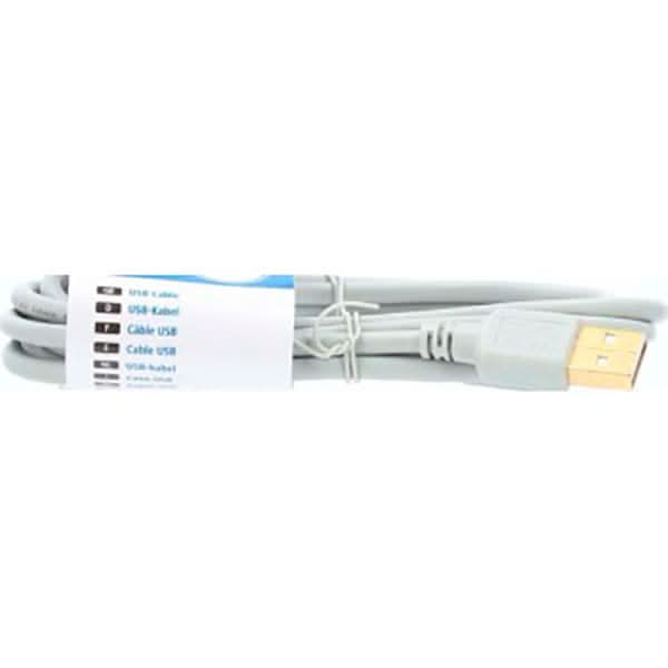Cablu USB 2.0 - USB B HAMA 200903, 1.5 m, gri WALTI