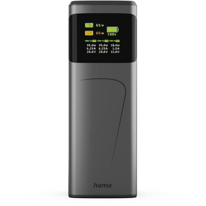 Baterie externa HAMA High Power 201741, 20000mAh, 2x USB-C, 1x USB-A, negru WALTI