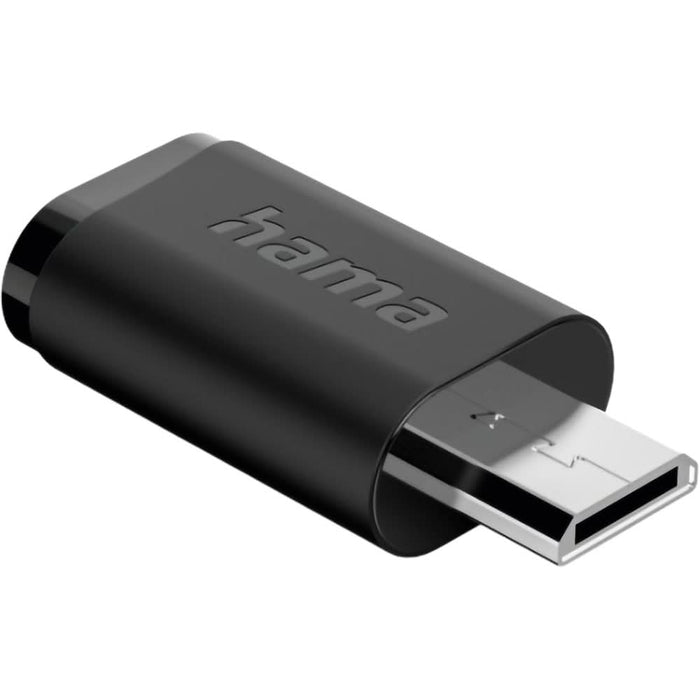 Adaptor HAMA 201744, Micro-USB - USB-C, 3 buc, negru WALTI