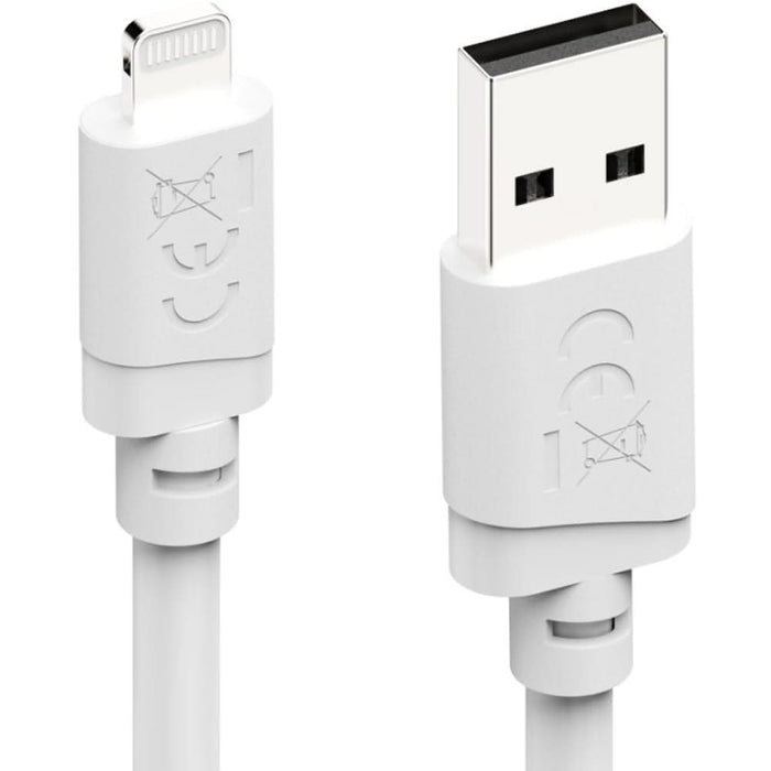 Cablu date HAMA 201801, USB-A - Lightning, 2m, alb WALTI