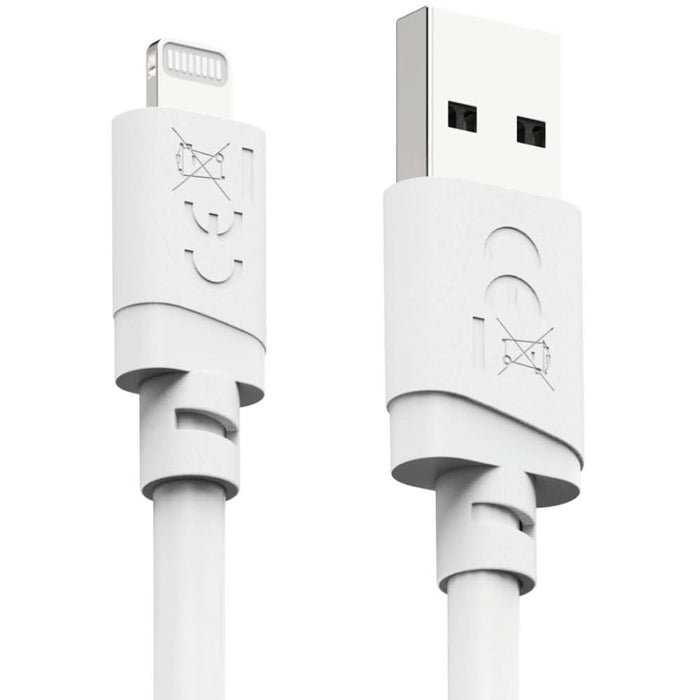 Cablu date HAMA 201801, USB-A - Lightning, 2m, alb WALTI