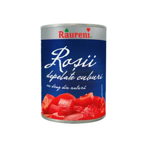 RAURENI Rosii Decojite Cuburi 380 g - WALTI WALTI
