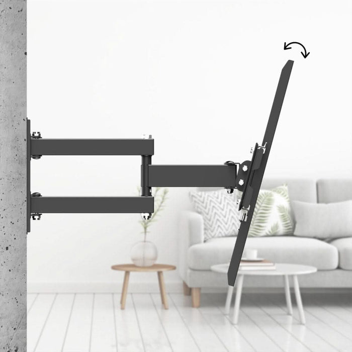 Suport TV perete HAMA 220910, reglabil, 39-75", 40kg, negru WALTI