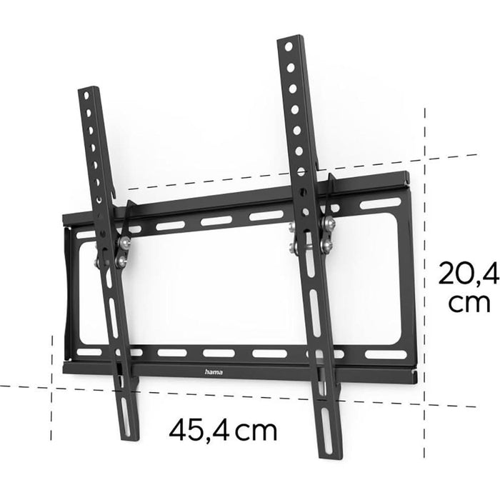 Suport TV perete HAMA 220915, reglabil, 32-75", 35kg, negru WALTI