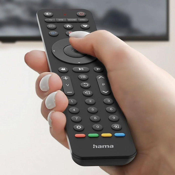 Telecomanda universala TV HAMA 221053, 4 dispozitive, infrarosu WALTI
