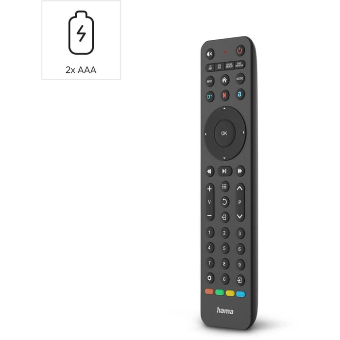Telecomanda universala TV HAMA 221055, 8 dispozitive, negru WALTI