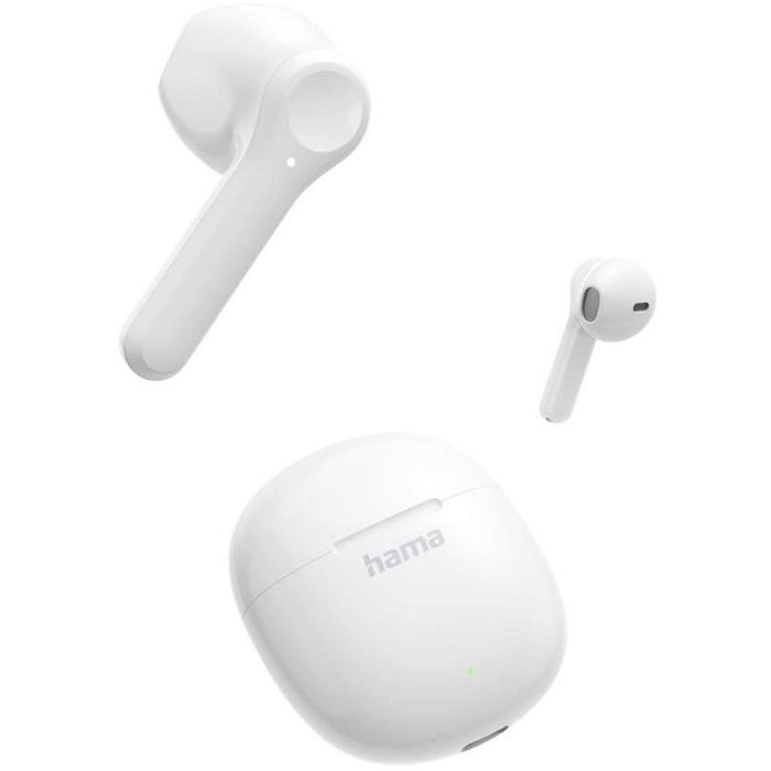 Casti HAMA Action One, True Wireless, Bluetooth, In-Ear, Microfon, alb WALTI