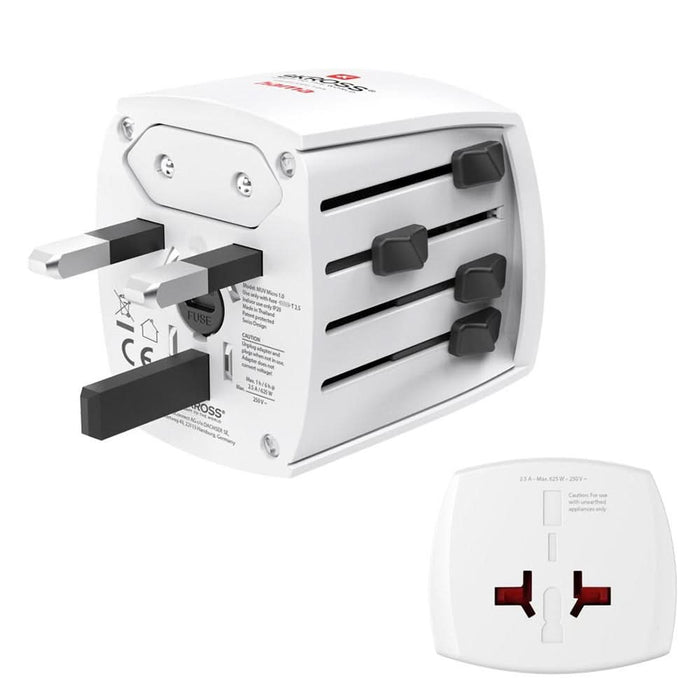 Adaptor priza HAMA MUV Micro, 2.5A, 625W, alb WALTI