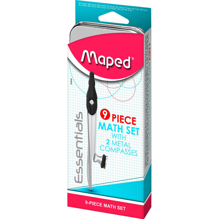 Maped Trusa Geometrie cu 9 Piese WALTI