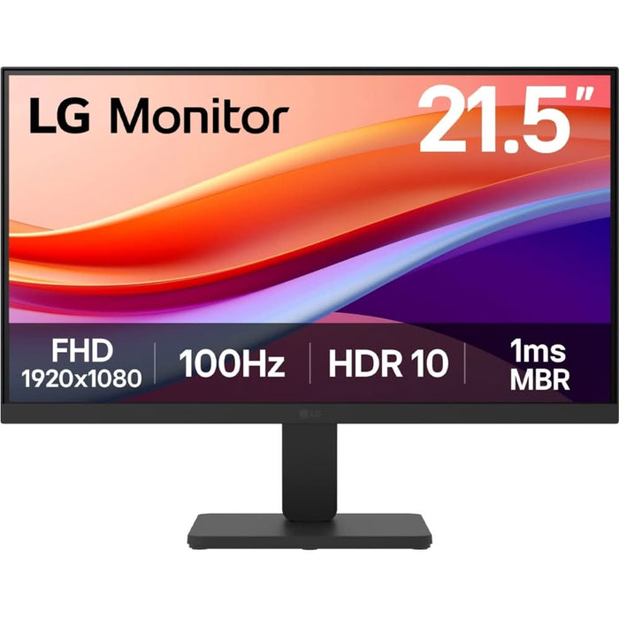 Monitor LED VA LG 22U401A-B, 21.5", Full HD, 100Hz, HDR10, negru WALTI