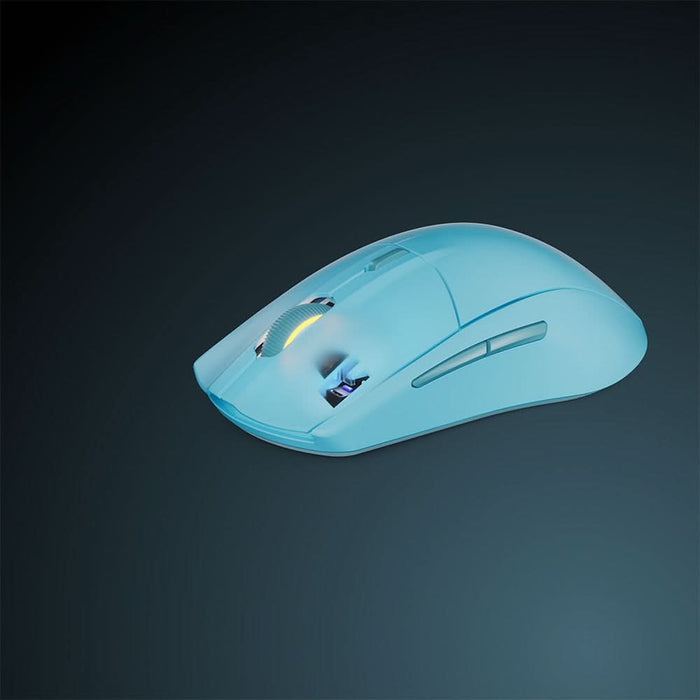 Mouse Gaming Wireless STEELSERIES Rival 3 Gen 2, 18000 dpi, albastru deschis WALTI