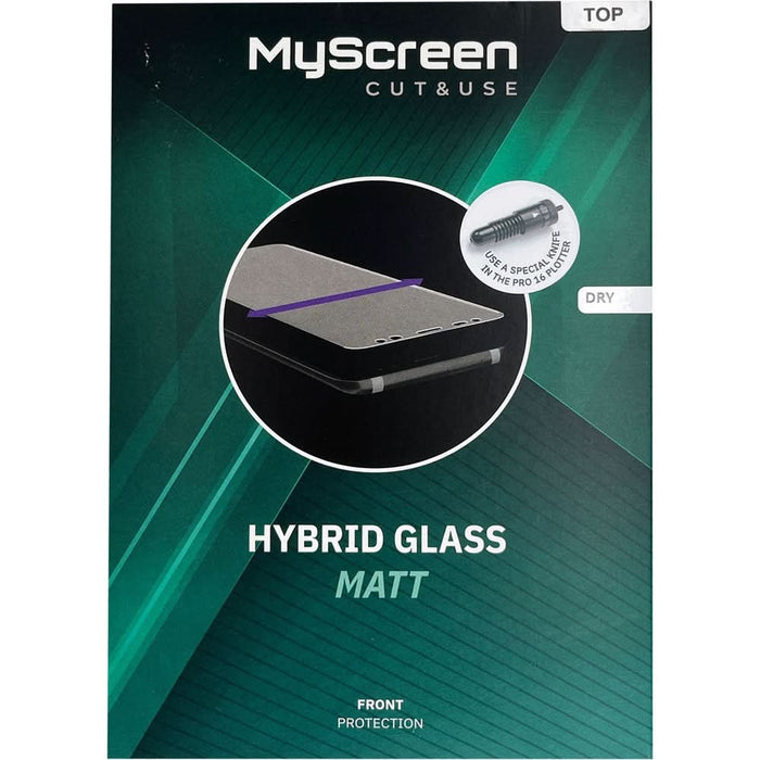 Folie protectie pentru telefon MYSCREEN Hybrid Glass Matt Dry, transparent WALTI