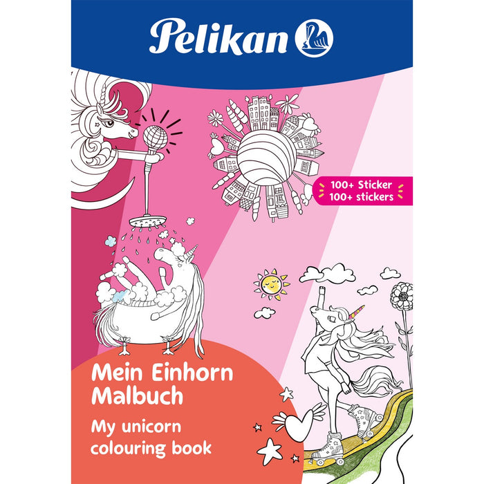 herlitz Carte de Colorat My Unicorn A4 48 File 100 Abtibilduri WALTI