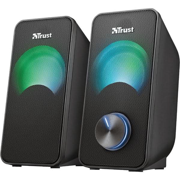 Boxe TRUST Arys Compact 23120, 2.0, 6W, RGB, negru WALTI