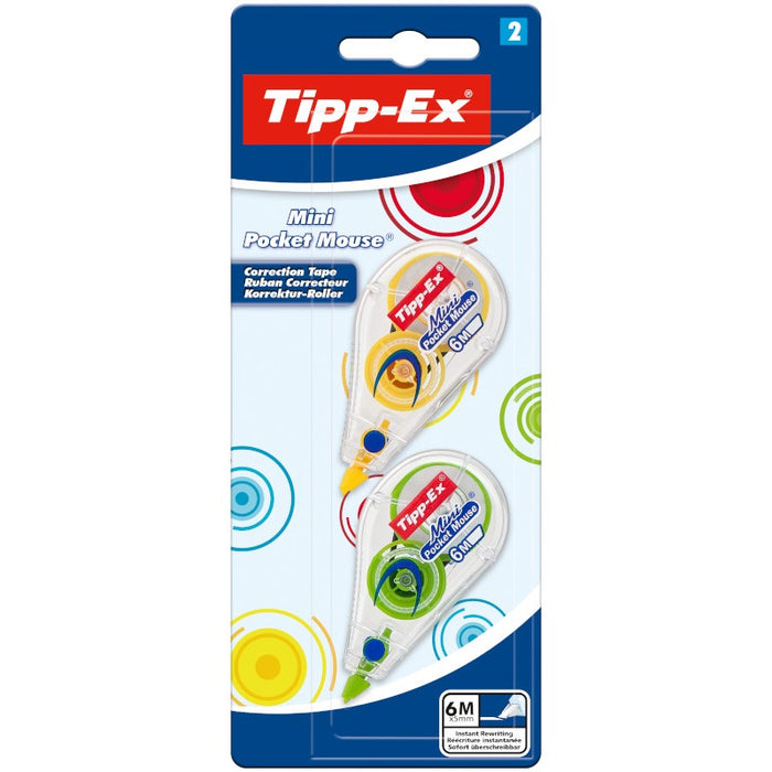 Tipp-Ex Banda Corector Mini Pocket Mouse 2 bucati WALTI